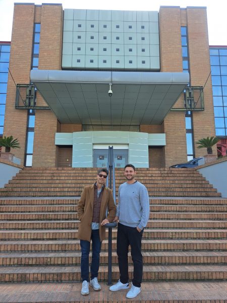 Tobias Hornet en la fabrica lube Italia